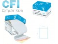  کاغذ کامپیوتر CFI Paper - فرم پیوسته - A4 - کاربن لس 80 ستونی 3 نسخه فروش عمده - 132 ستونی
