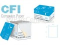 کاغذ کامپیوتر - فرم پیوسته یک نسخه CFI Computer Paper - نسخه نویسی