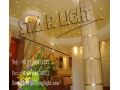 ستاره سقف لابی نورپردازی طراحی اجرای انواع - هتل دو ستاره