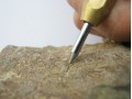  قلم سختی سنج همراه با اسید انواع جعبه سنگها سیلیکاته و غیر سیلیکاته طبق سفارش  - جعبه رشته
