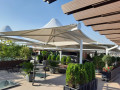 جدیدترین سقف کششی روفگاردن کافه - کافه باغ