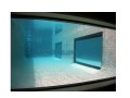 نصب حوض شیشه ای، حوض آکریلیک ، کف اکریلیک ،سقف اکرلیک  - رنگ آکریلیک مات