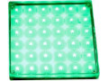 سنگ نورانی مربع ضد آب مولتی کالر عدسی داخل سایز 10 سانت 12 ولت Emax مدل PL10DM - گل میز مربع