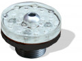  چراغ فواره ضد آب تک رنگ عدسی بیرون 1.5 وات 12 ولت Emax مناسب لوله 1.2 اینچ مدل 2RFB  - پله بیرون
