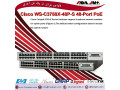 🔴Cisco WS-C3750X-48P-S 48-Port PoE+ Switch - COM Port