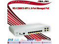 🔴Cisco WS-C2960CX-8PC-L 8-Port Managed PoE Switch - CISCO WIC