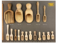 تولید انواع پیمانه های چوبی آشپزخانه