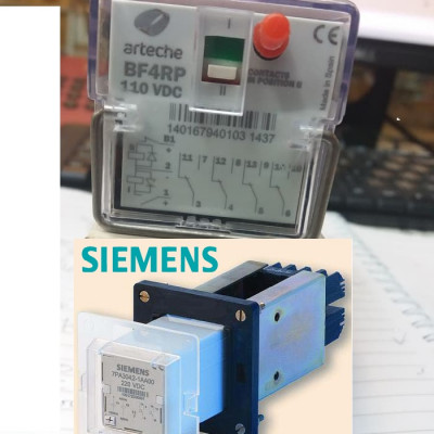 رله کمکی آرتچه ARTECHE ؛ رله کمکی زیمنس SIEMENS و ABB