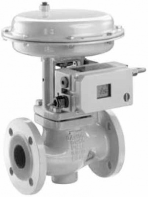 شیر پنوماتیک سامسون pneumatic samson control valve pn 40