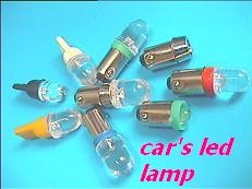 انواع چراغ کوچکLED اتومبیل در رنگهای مختلف