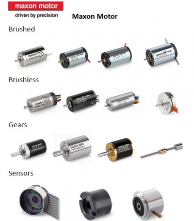 واردات و تامین موتورهای DC  شرکت Maxon Motor