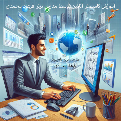 تدریس خصوصی کامپیوتر در کل کشور آنلاین و خارج از کشور آنلاین