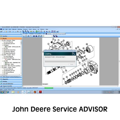 نرم افزار جان دیر John Deere Service ADVISOR 4.2.001 – CF