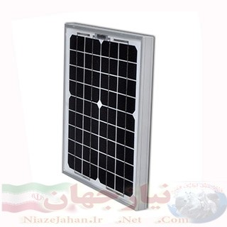 پنل خورشیدی ۱۰وات با خروجی ۱۷٫۵ تا ۲۲٫۵ ولت