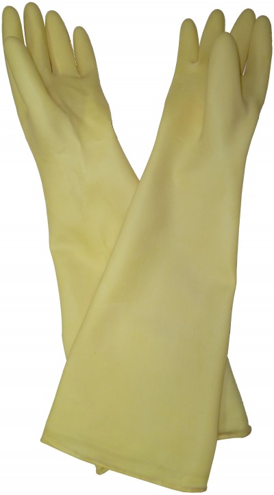 دستکش گلاوباکس | دستکش بلند | دستکش نیتریل | Natural Rubber Glove