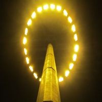 برج روشنایی دکل نوری پایه فلزی 