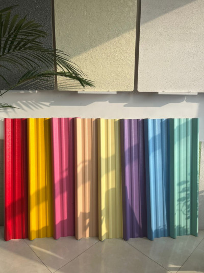 انواع ورق رنگی UPVC، حلبی، گالوانیزه