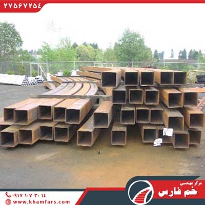 خم و نورد انواع مقاطع فلزی