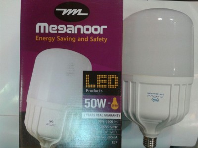  لامپ 50 وات LED - مدل استوانه ای  - بانوردهی بسیار بالا			