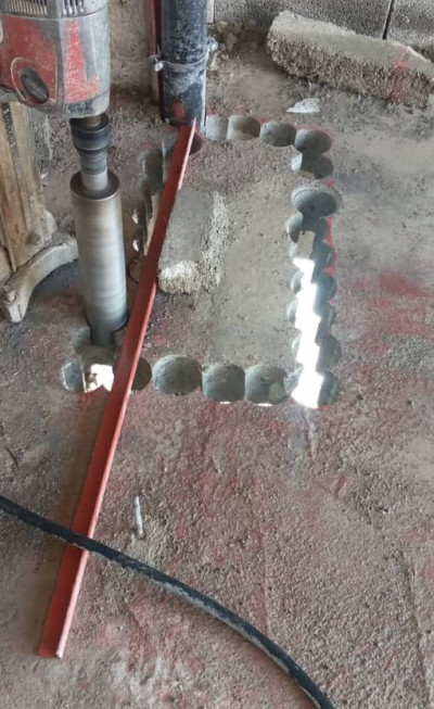 برش بتن