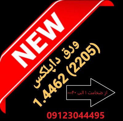 ورق استیل Duplex 1.4462