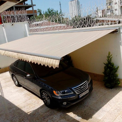نصب سازه چادری پارکینگ
