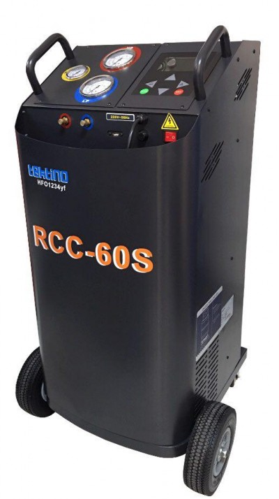 اتومبیل -> تعمیرگاه دستگاه شارژ گاز کولر تمام اتوماتیک RCC_60S