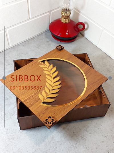 طراحی و ساخت جعبه/باکس چوبی با طرح و قالب جدید