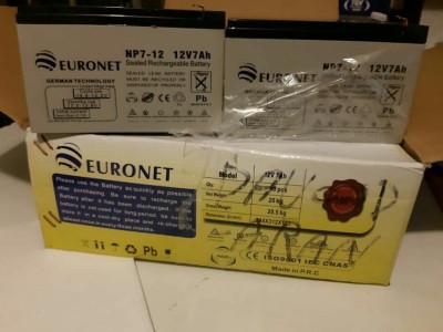 باتری سیلداسید Euronet 7 آمپر