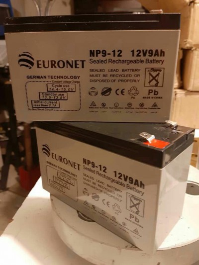 باتری سیلداسید Euronet 9 آمپر