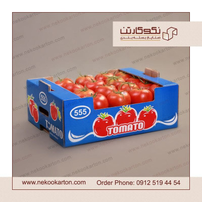 تولید کارتن میوه  صادراتی و  لیبل میوه 