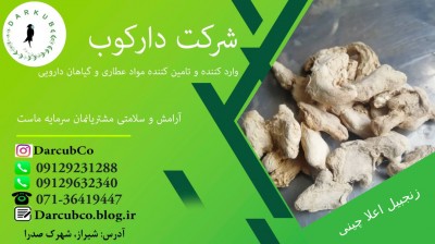 فروش زنجبیل قلم و پودر