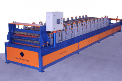 ساخت دستگاه دو طبقه سینوسی ذوزنقه-پارس رول فرم-09121007760