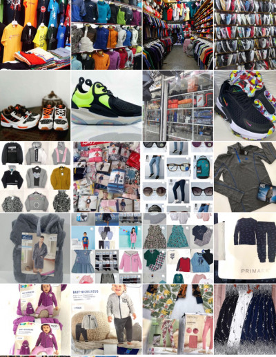 فروش عمده » پوشاک ، کیف، کفش، عینک، (زنانه، ‌‌مردانه، ‌بچگانه )