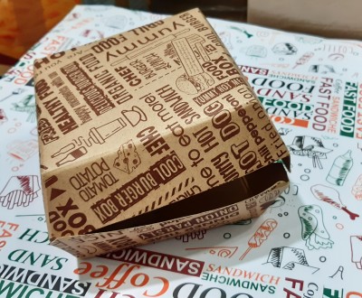 انواع جعبه پیتزا،پاکت ساندویچ،کاغذ رپینگ و کف سینی،پاکت بیرون بر،سینی غذا