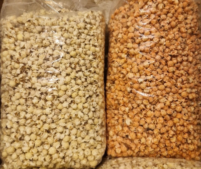 فروش پفیلا و  پاپ کورن توپی بصورت فله 