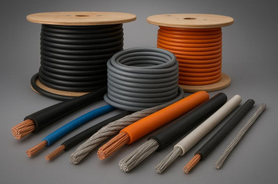 فروش انواع سیم و کابل آلومینیوم و مس