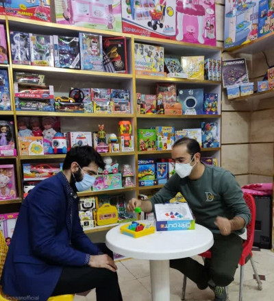 بازدید موسسه کیسان از فروشگاه اسباب بازی اذربایجان