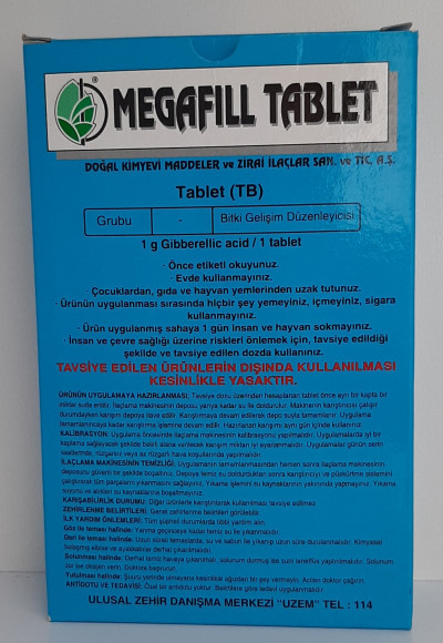 اسید جیبرلیک Megafill Tablet