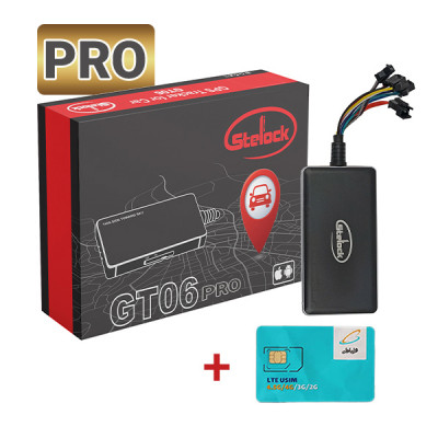 پخش عمده و جزئی ردیاب جی پی اس خودرو استیلاک مدل GT06 pro