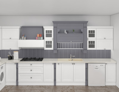 آموزش طراحی و اجرای کابینت آشپزخانه با سه سبک
