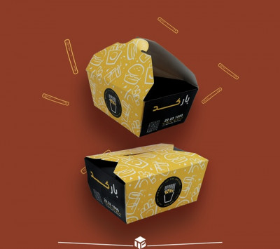 جعبه همبرگر/جعبه سیب زمینی/جعبه سوخاری/جعبه ساندویچ…