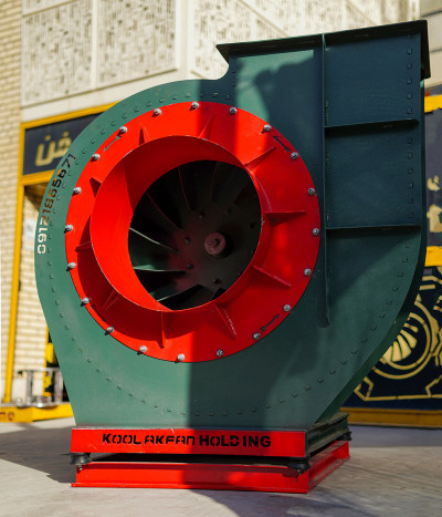 تولید انواع فن سانتریفیوژ در شیراز شرکت کولاک فن  09177002700