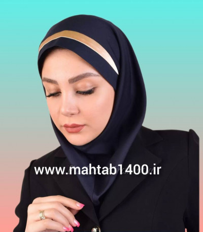 مقنعه تل دار کد40