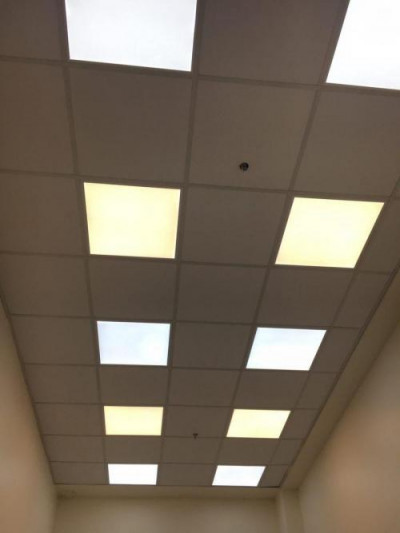 	اجرا ،فروش و طراحی  انواع پانل های نوری سقف