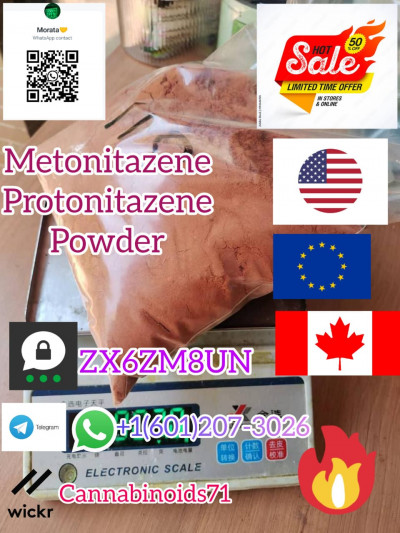 Opioids Metonitazene CAS 14680–51–4 Protonitazene Isotonitazene Strong effect 