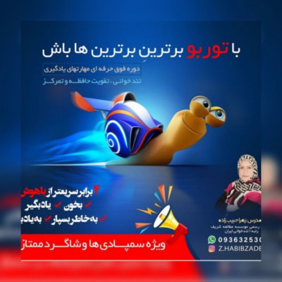 آموزش مهارت های یادگیری (تندخوانی، تقویت حافظه و تمرکز)