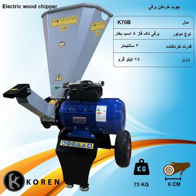 سر شاخه خردکن KOREN مدل K70B