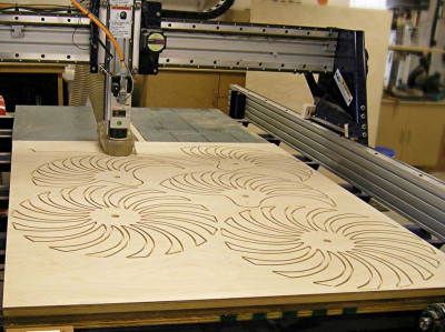 CNC سی ان سی چوب