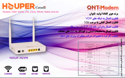 خارق العاده ترین مودم فیبرنوری ONT